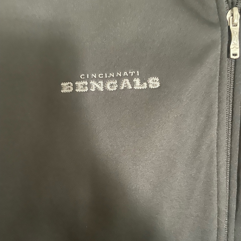 NFL Cincinnati Bengals Zip Up Jacket Size XL/TG - Picture 2 of 6